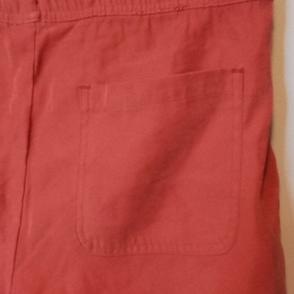 Nicole Miller Burnt Orange Rayon Short - M - Picture 5 of 6